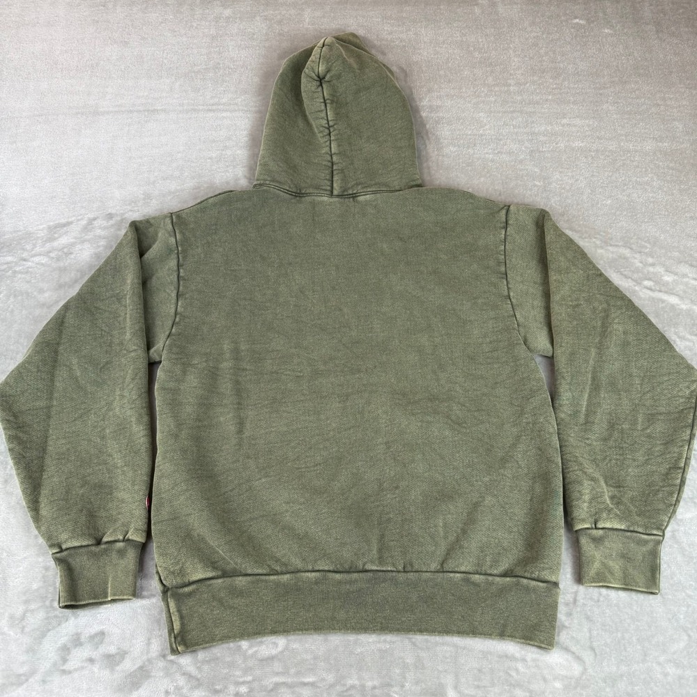 American Giant Vintage Pullover Hoodie Mens Medium Olive Green $165 USA New NWOT - Picture 5 of 6